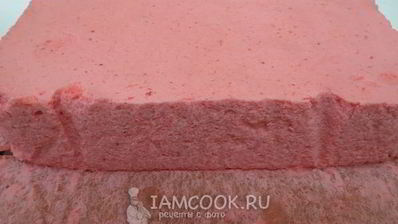 мусс из клубники с кокосовой стружкой