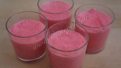 мусс из клюквы с манкой