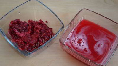 мусс из клюквы с манкой