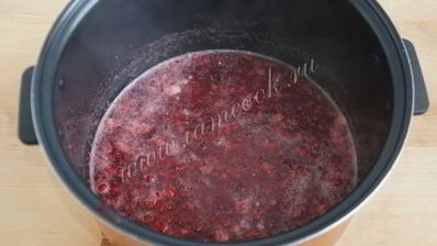 мусс из клюквы с манкой