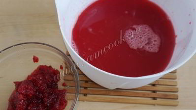 мусс из клюквы с манкой