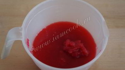 мусс из клюквы с манкой