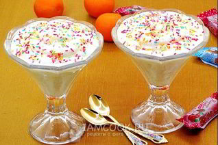 Мусс из консервированных ананасов