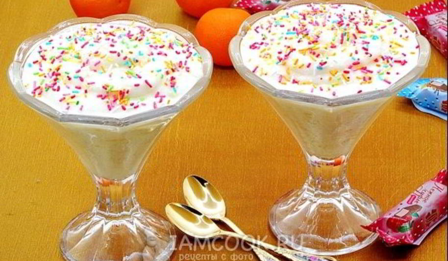 Рецепт мусса из консервированных ананасов