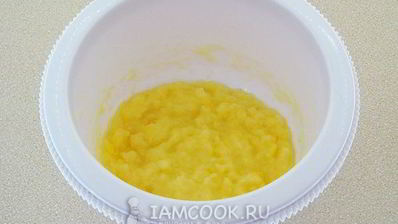 мусс из консервированных ананасов