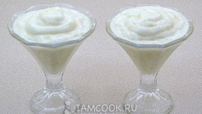 мусс из консервированных ананасов