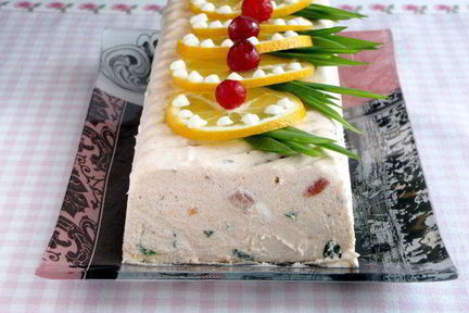 Мусс из копченого лосося