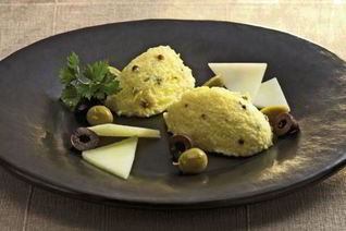 Мусс из козьего сыра