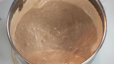 мусс из куриной печенки с икрой из морса