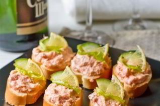 Мусс из малосольного лосося