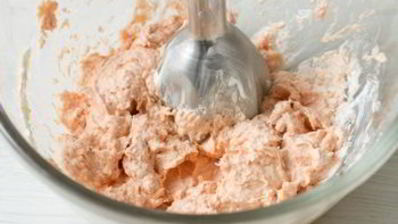 мусс из малосольного лосося