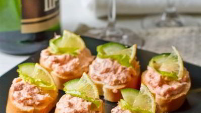 мусс из малосольного лосося