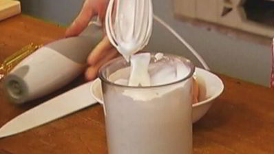 мусс из молочного шоколада