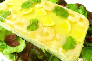 Мусс из рыбы и креветок