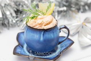 Мусс из слабосоленой семги