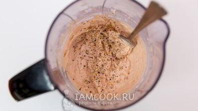 мусс из слабосоленой семги