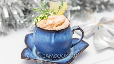 мусс из слабосоленой семги