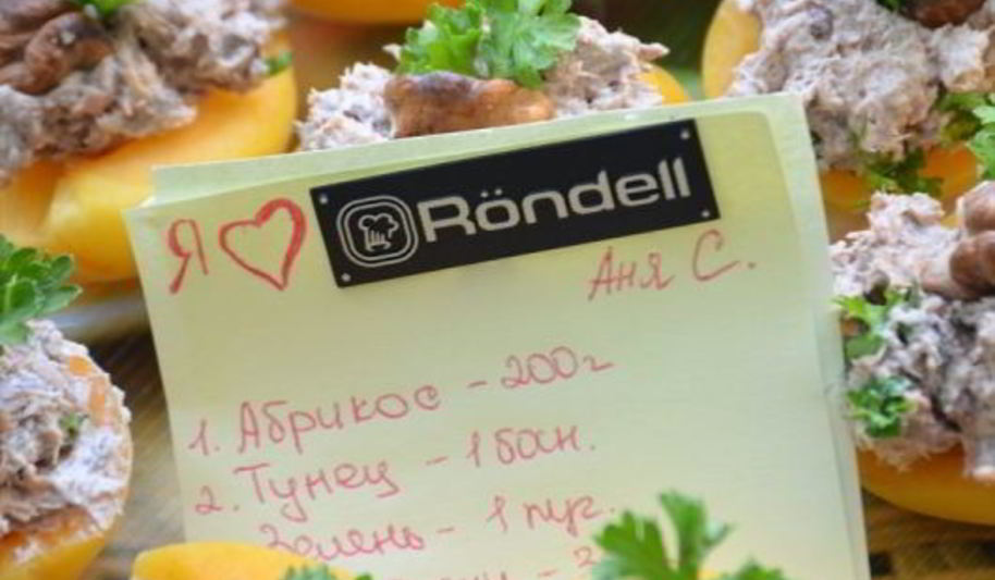 Рецепт мусса из тунца на абрикосах