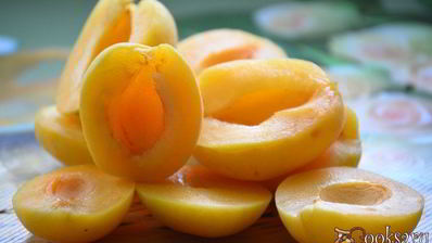 мусс из тунца на абрикосах