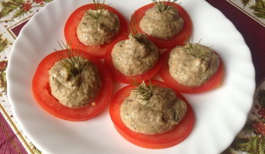 Рецепт мусса из запеченных баклажанов