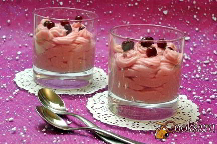 Мусс клюквенный