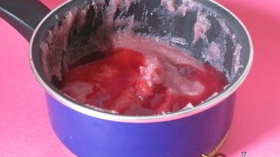 мусс клюквенный