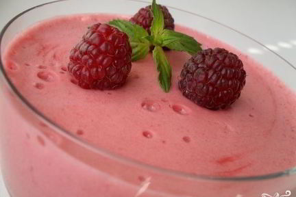 Мусс малиновый