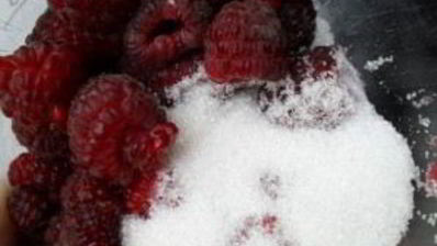 мусс малиновый