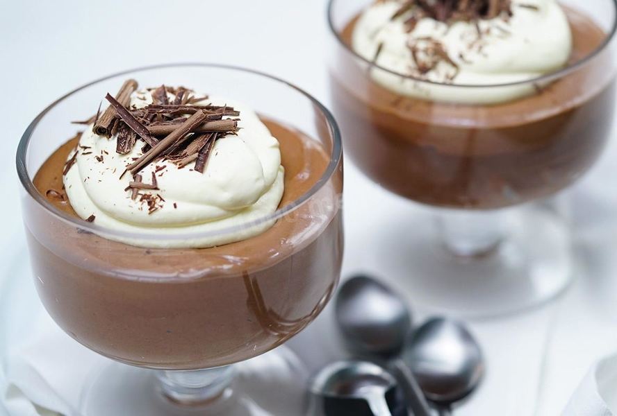 Мусс с бельгийским шоколадом