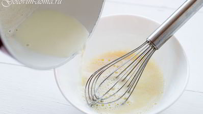 мусс с белым шоколадом ваниль-базилик