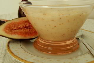 Мусс с инжиром