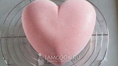 муссово-клубничный торт