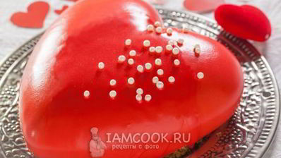 муссово-клубничный торт