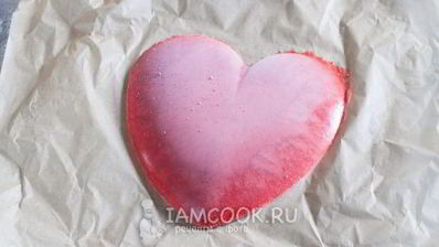 муссово-клубничный торт