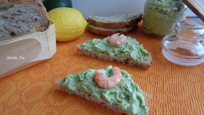 нежный мусс из авокадо с тофу