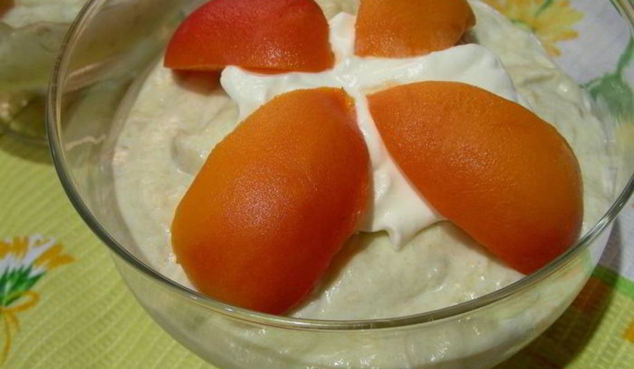 Рецепт нежного мусса из ревеня