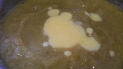 нежный мусс из ревеня