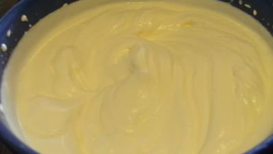 нежный мусс из ревеня