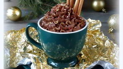 очень быстрый шоколадный мусс