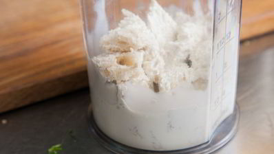 рыбный мусс с грушей