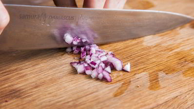 рыбный мусс с грушей