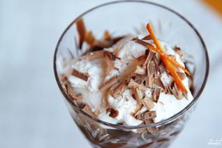 Шоколадно-апельсиновый мусс