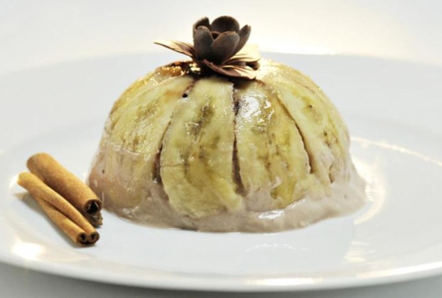 Шоколадно-банановый мусс лайт