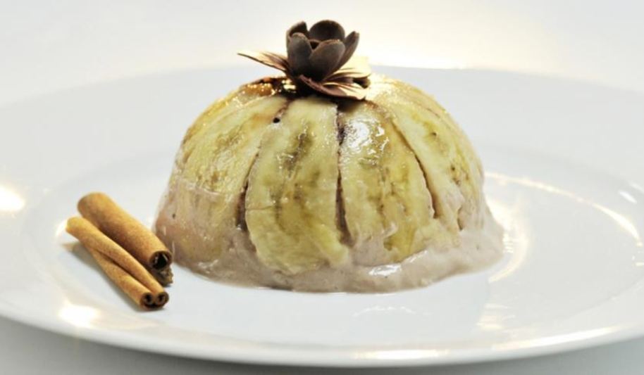 Рецепт шоколадна-бананового мусс лайт