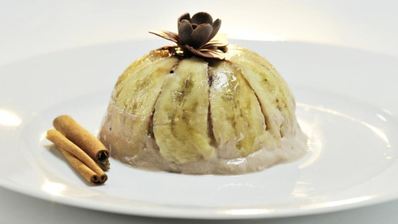 шоколадно-банановый мусс лайт