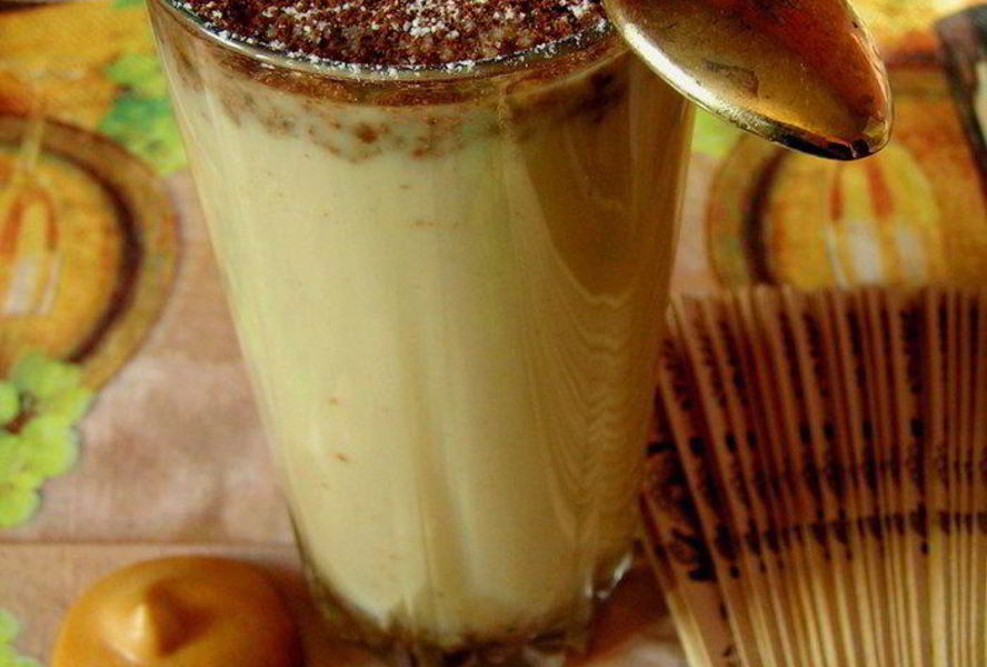 Шоколадно-кофейный десерт-мусс