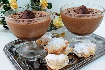 Шоколадно-кофейный мусс