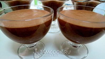 шоколадно-кофейный мусс