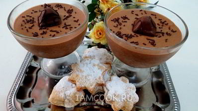 шоколадно-кофейный мусс
