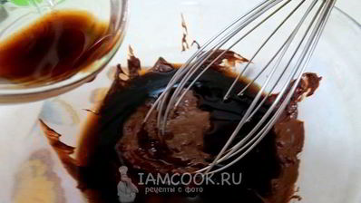 шоколадно-кофейный мусс